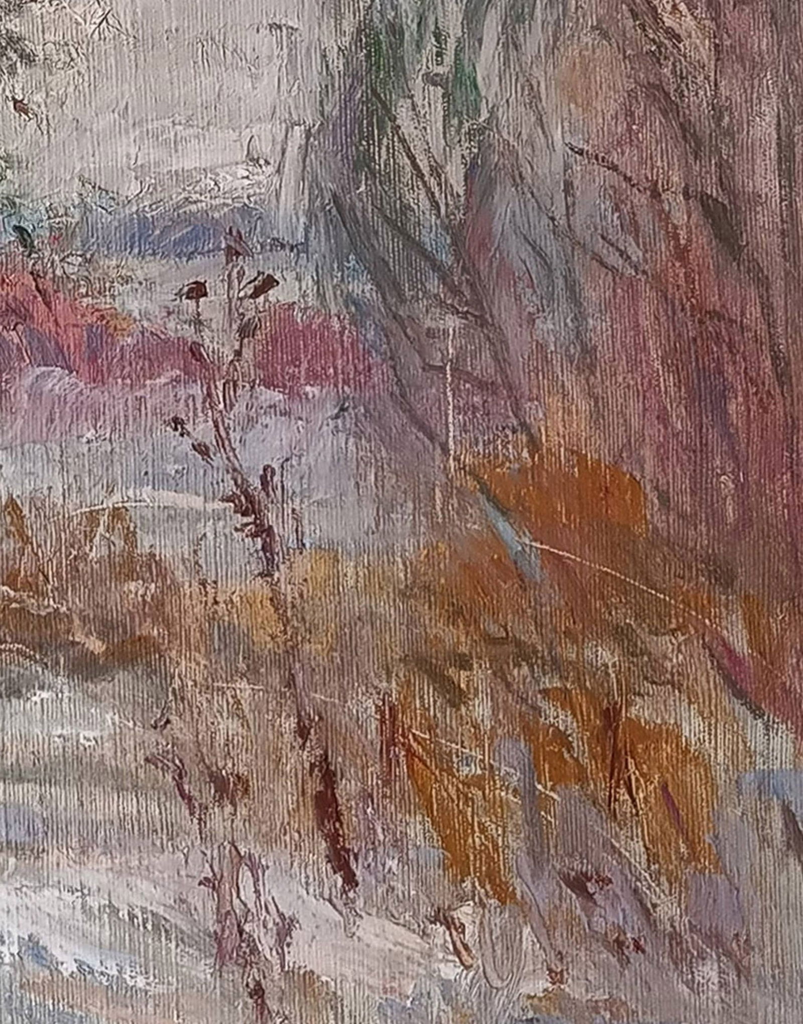 Oil painting Windswept by honored painter Ukrainian Vasyl K. - 10