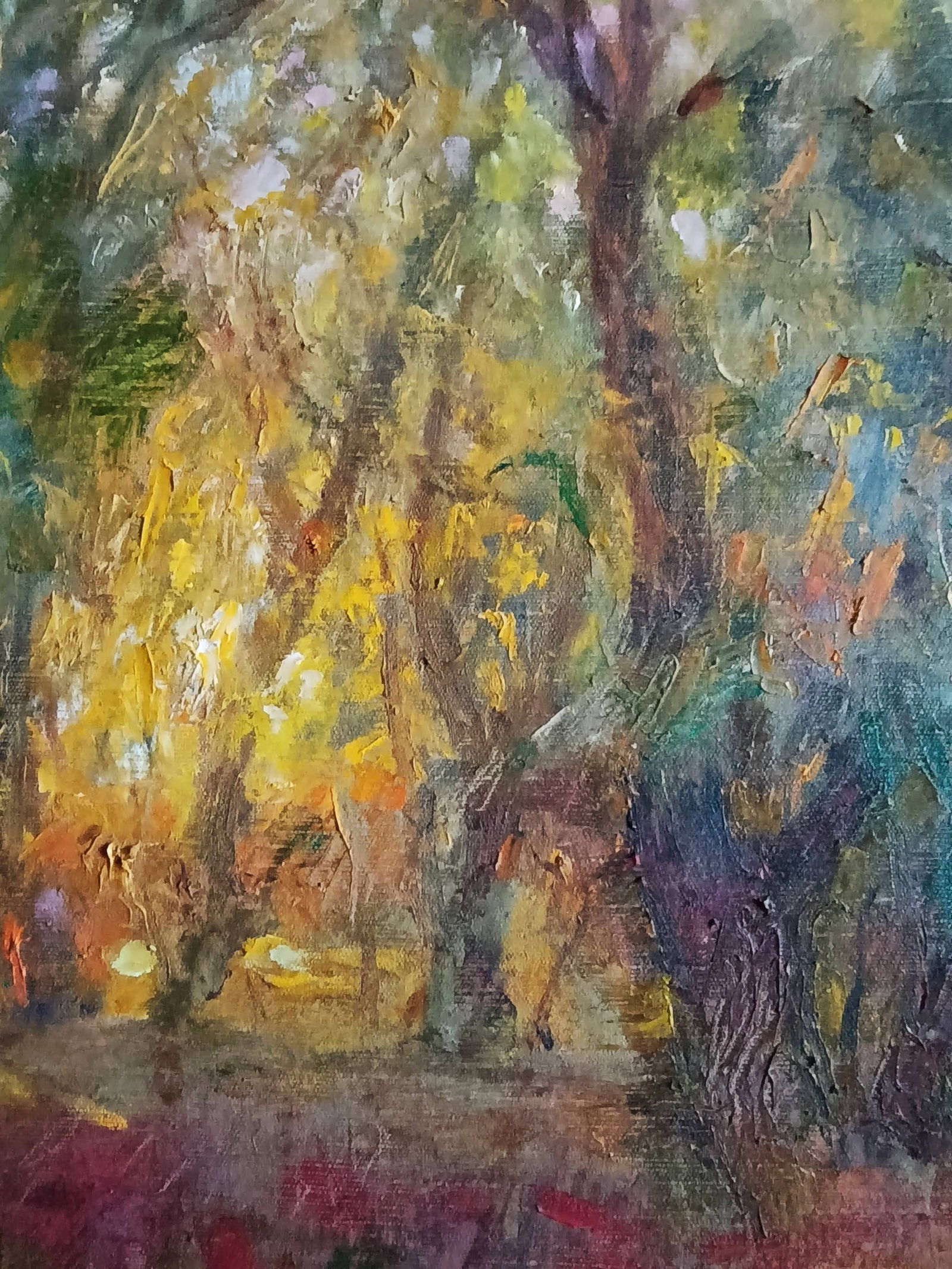 Oil painting Dusk by honored painter Ukrainian Vasyl K. - 4