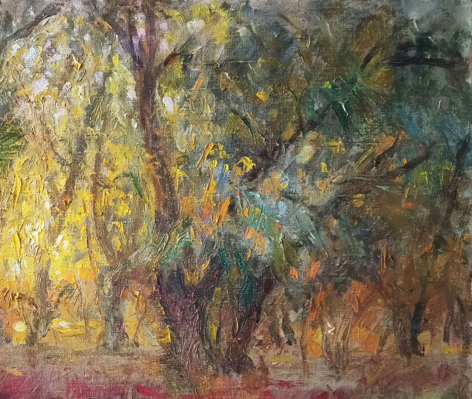 Oil painting Dusk by honored painter Ukrainian Vasyl K. - 7