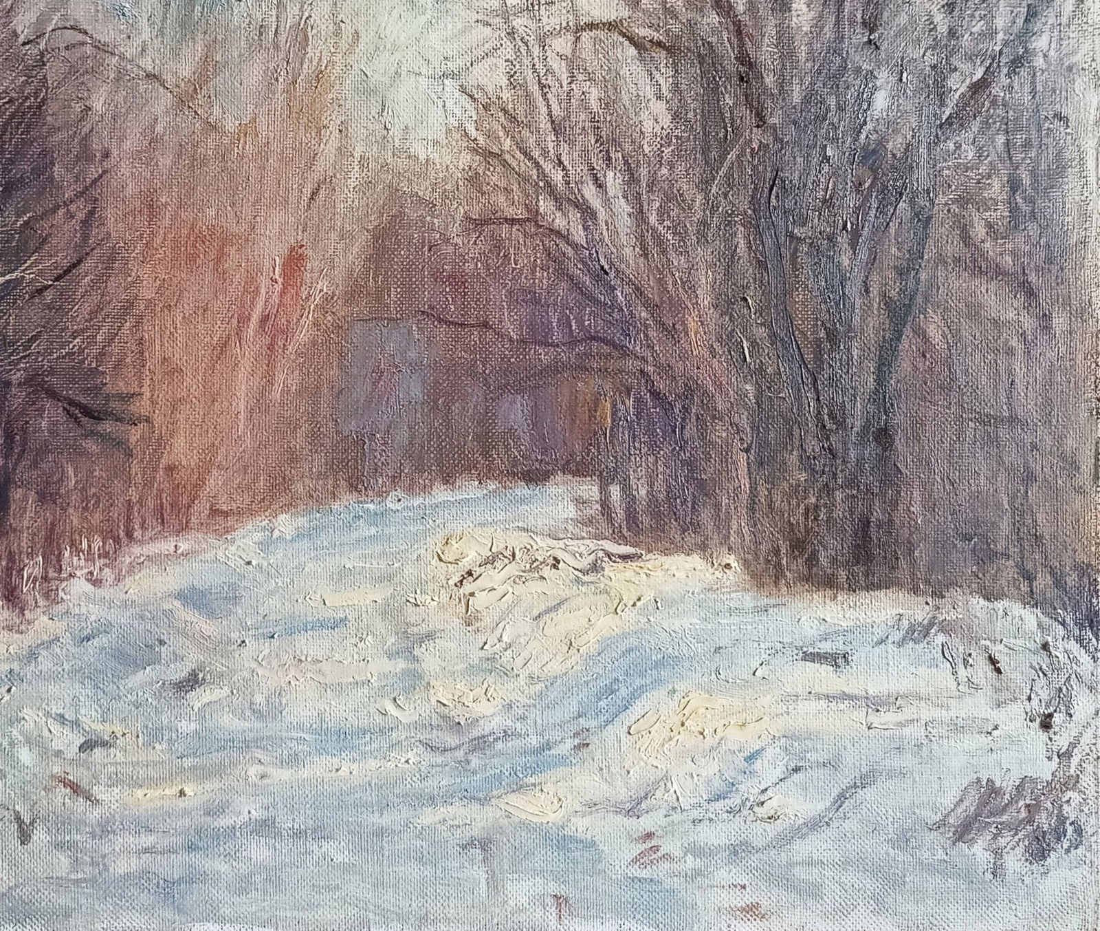 Oil painting Noon by honored painter Ukrainian Vasyl K. - 10