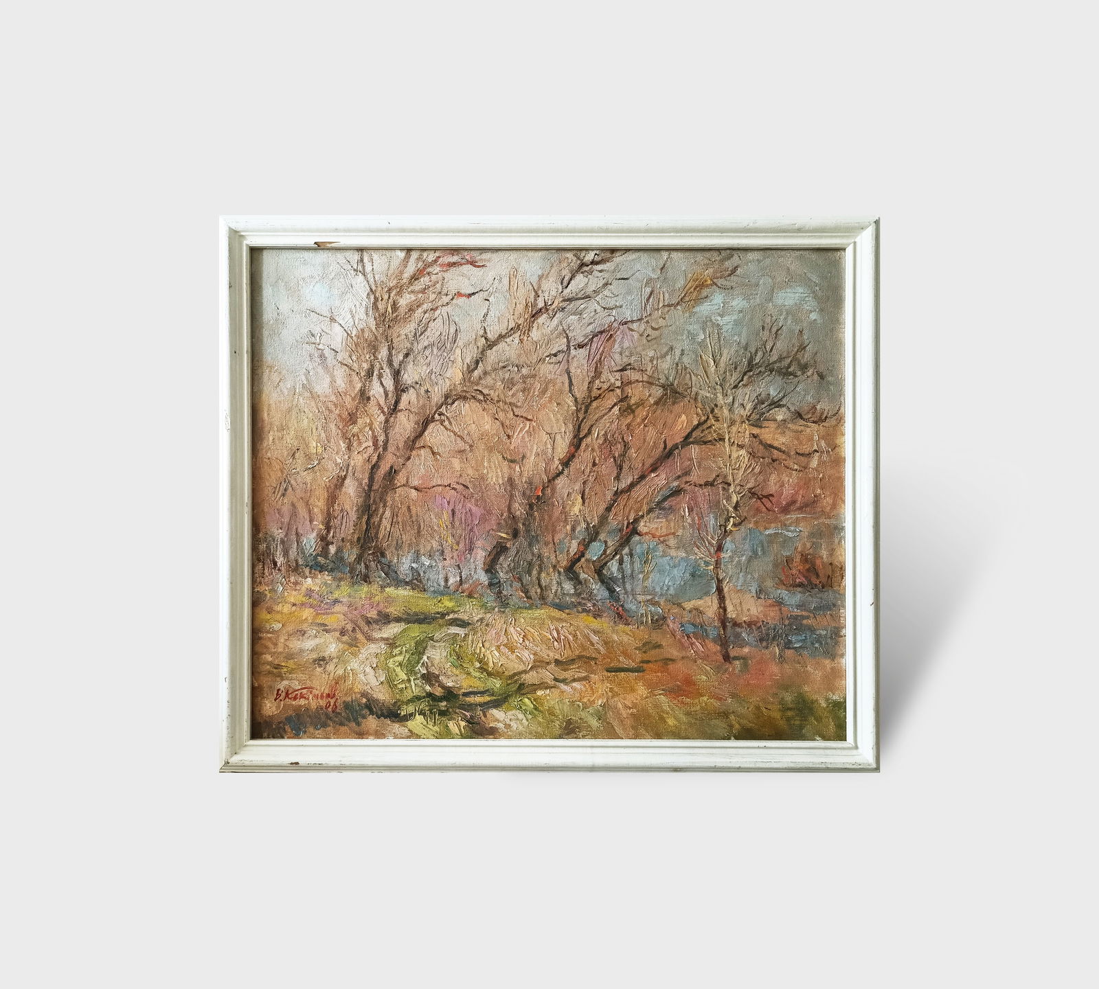 Oil painting Larks by honored painter Ukrainian Vasyl K. - 2