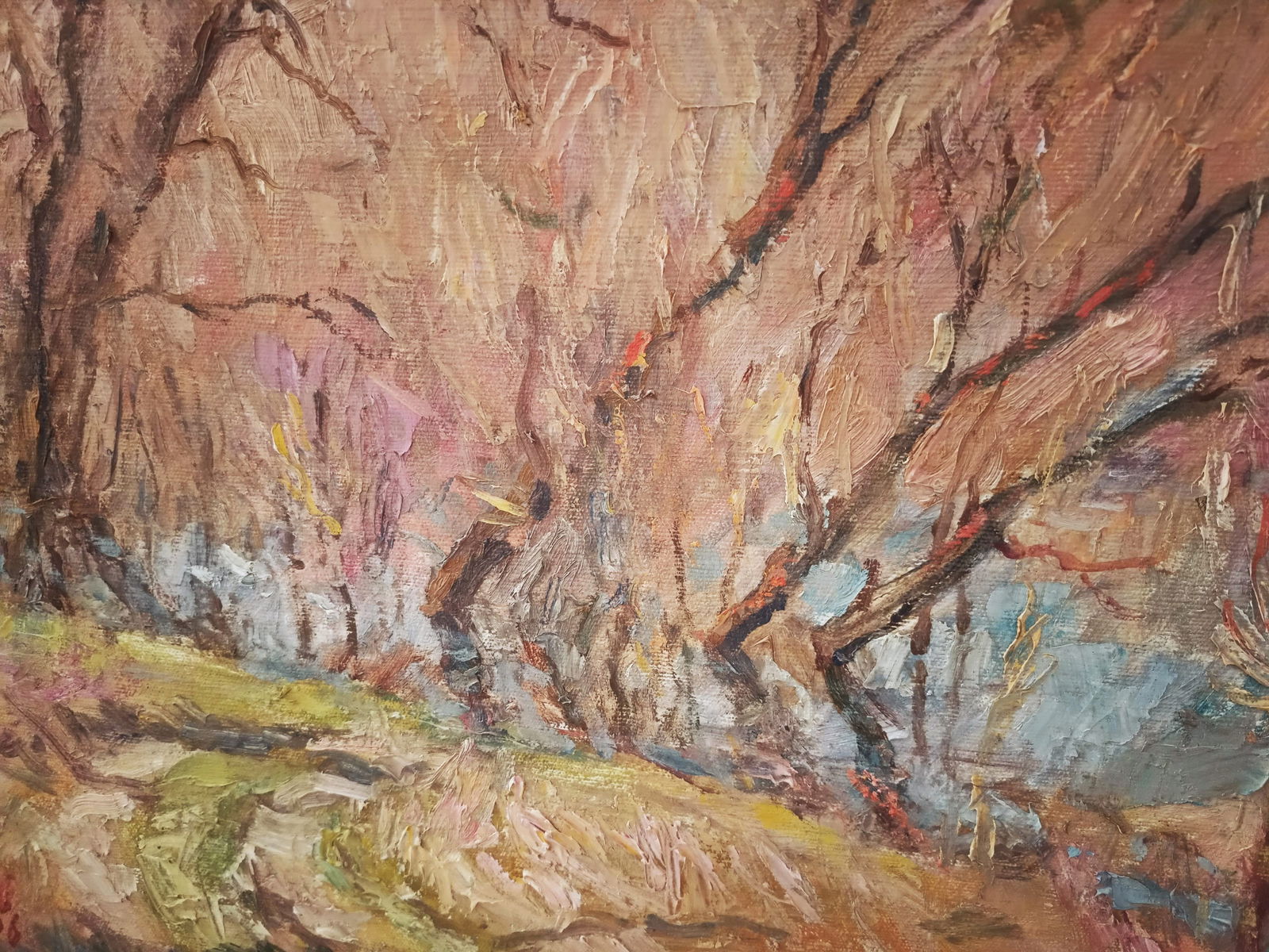 Oil painting Larks by honored painter Ukrainian Vasyl K. - 5