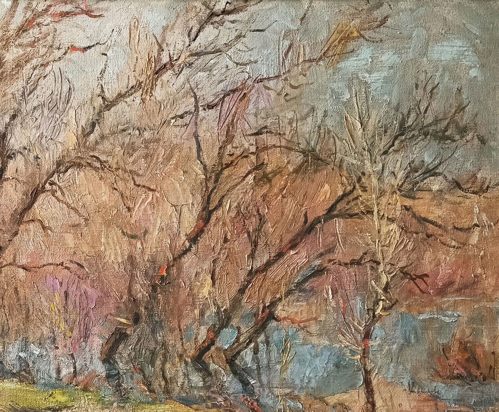 Oil painting Larks by honored painter Ukrainian Vasyl K. - 8