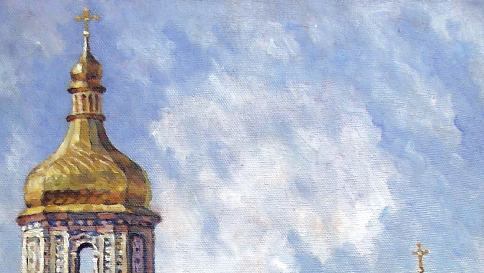 Oil painting Sofia Square Valerii B - 5