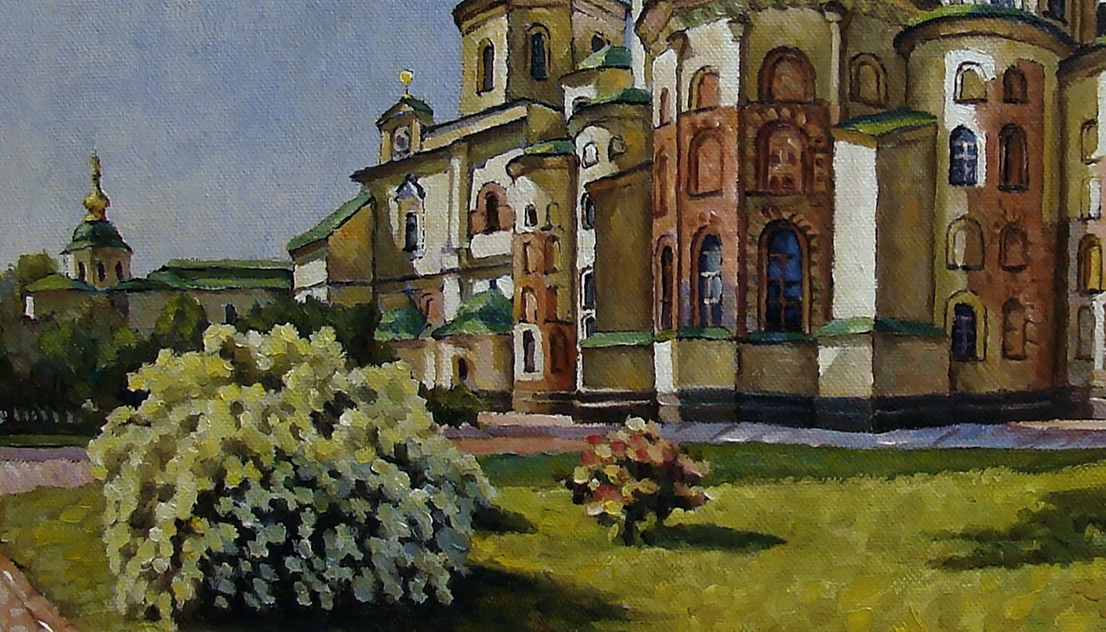 Oil painting Sophia Cathedral Valerii B - 4