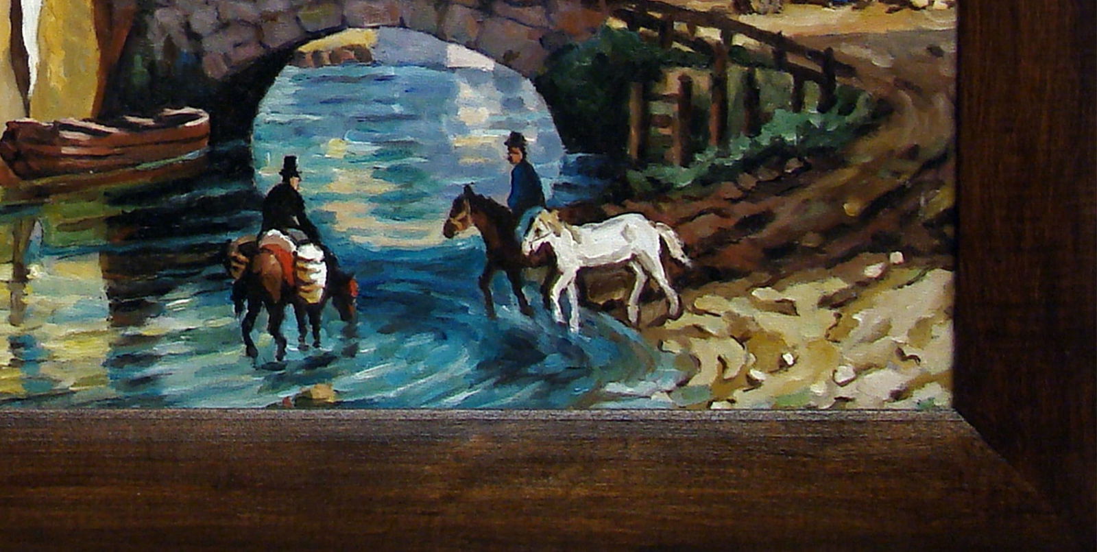 Oil painting Reproduction of the painting by Giuseppe V. Canolla "Old Holland" Valerii B - 3