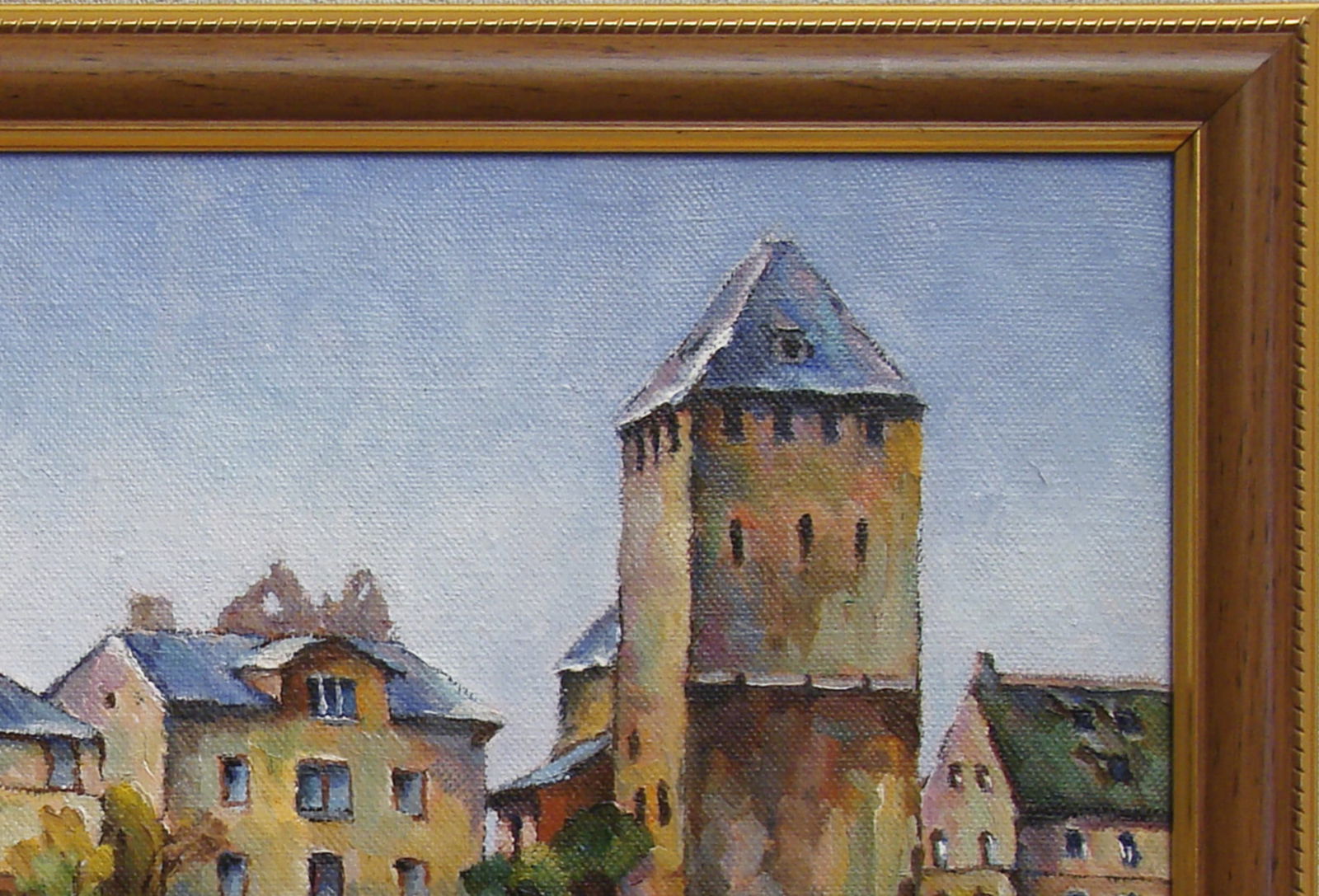 Oil painting Strasbourg, France Valerii B - 5