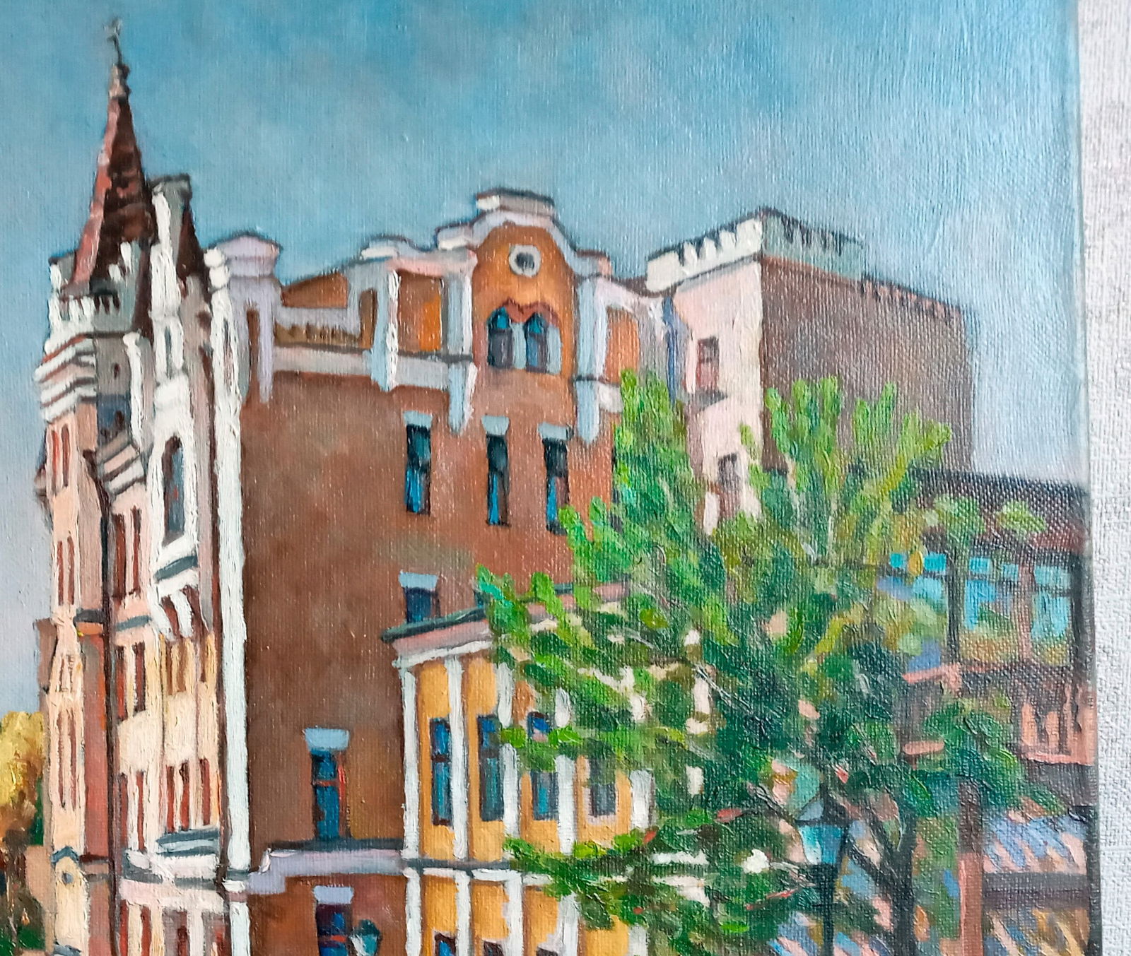 Oil painting Andrew's Descent Valerii B - 2