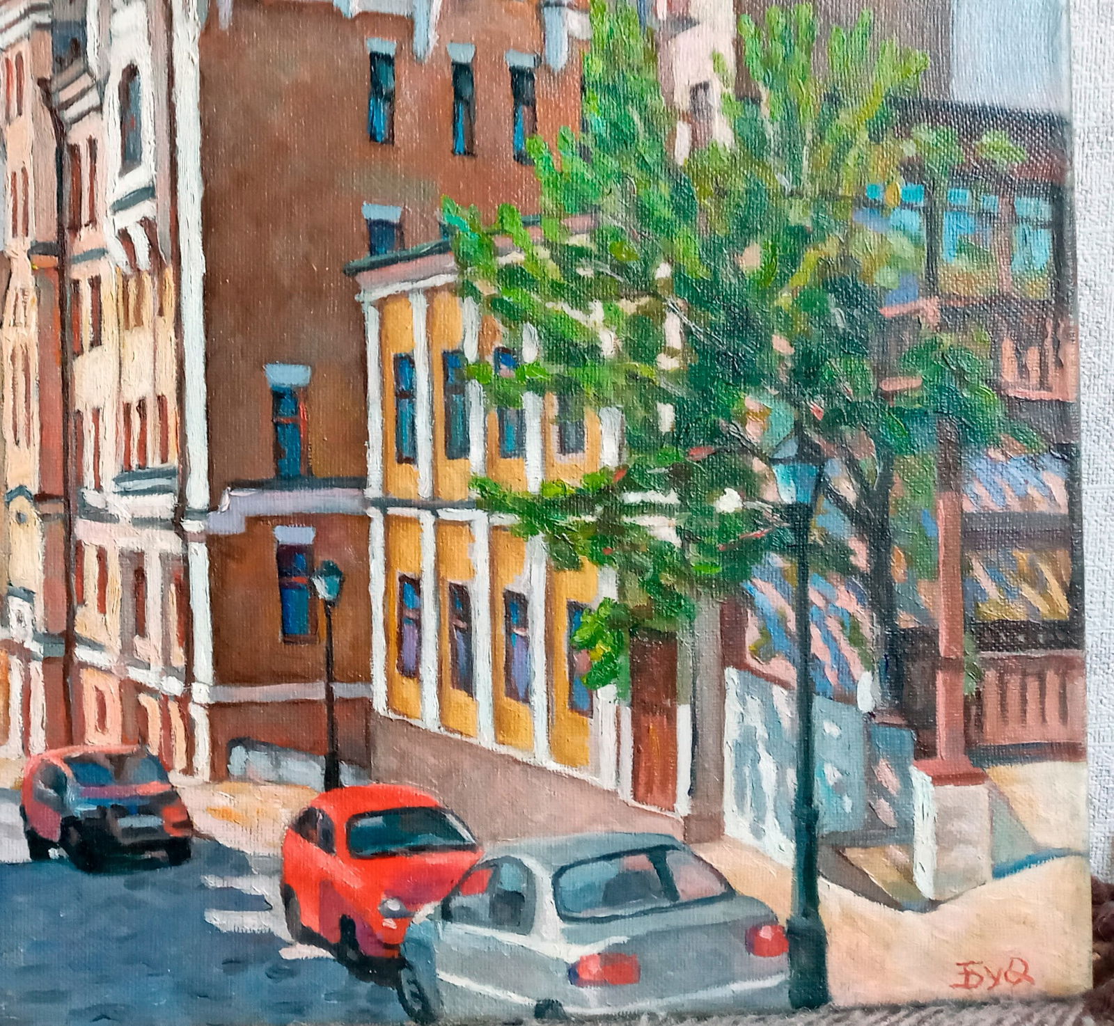 Oil painting Andrew's Descent Valerii B - 3