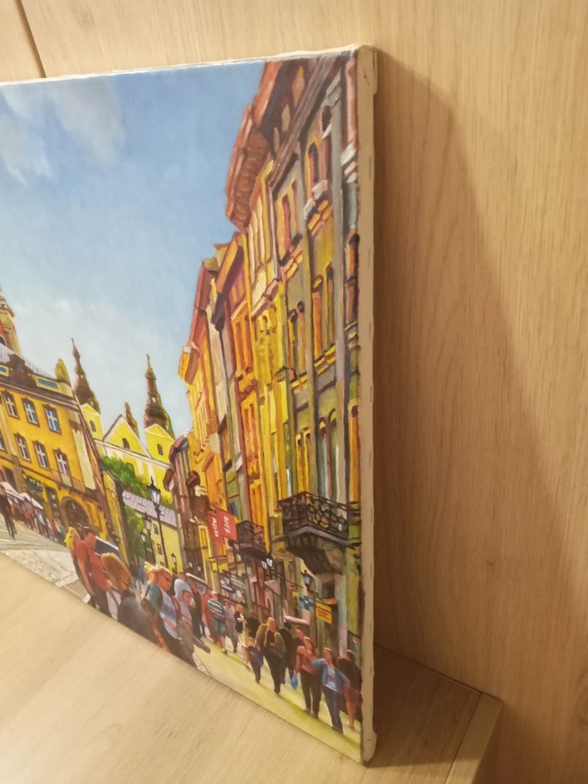 Oil painting Lviv, city sketches Valerii B - 3