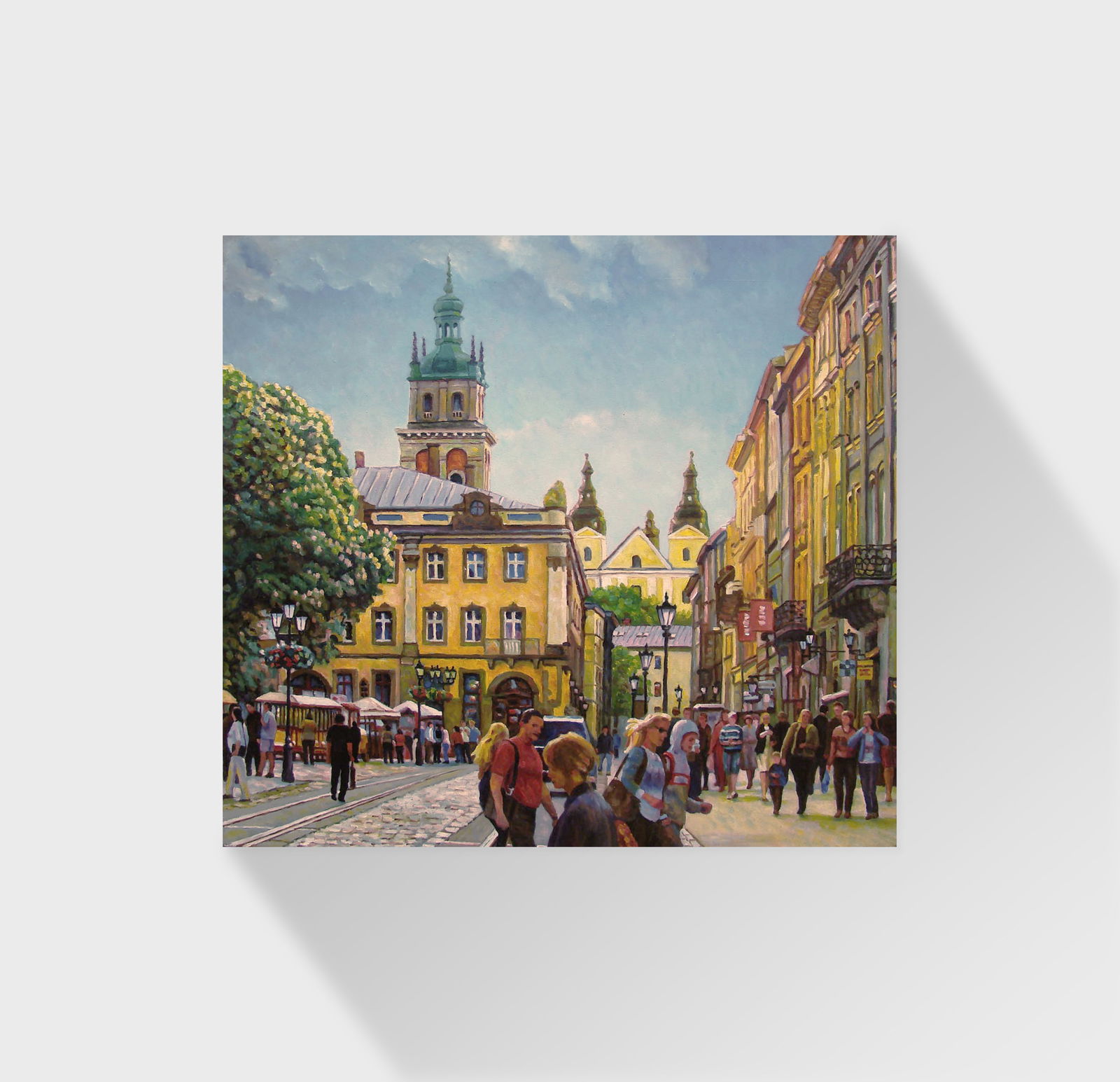 Oil painting Lviv, city sketches Valerii B - 8