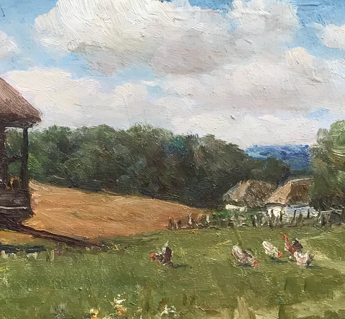 Oil painting In Pyrogovo Leonid Kuzmenko - 11