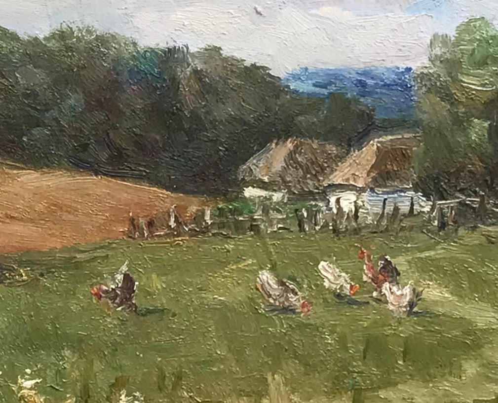 Oil painting In Pyrogovo Leonid Kuzmenko - 9