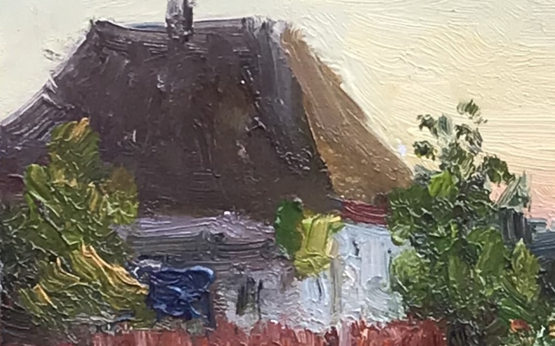 Oil painting Evening Leonid Kuzmenko - 2