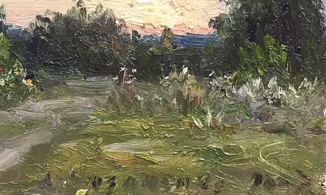 Oil painting Evening Leonid Kuzmenko - 3