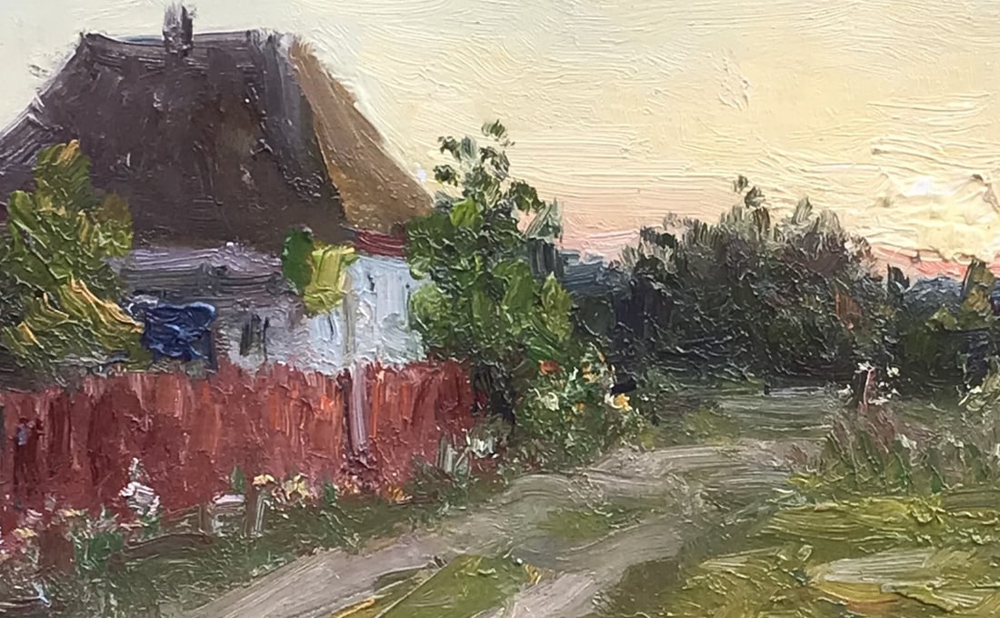 Oil painting Evening Leonid Kuzmenko - 4