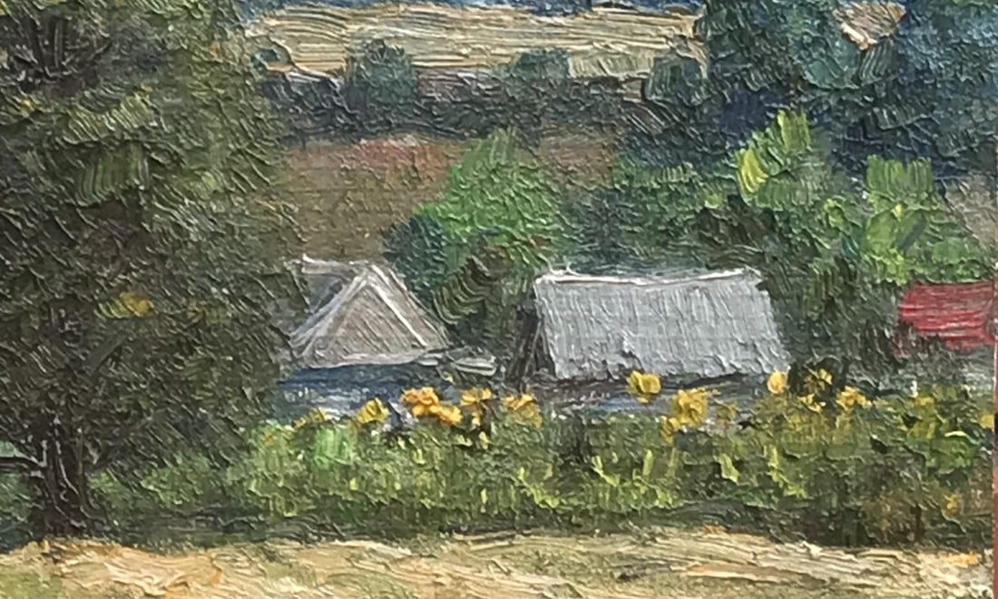 Oil painting Etude Leonid Kuzmenko - 3