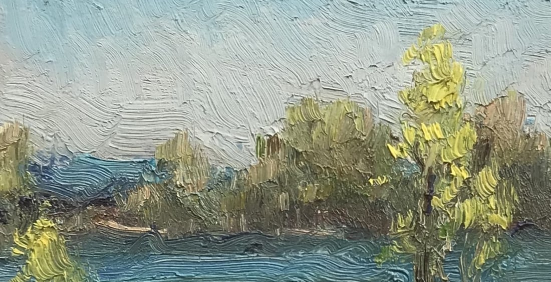 Oil painting Flood Leonid Kuzmenko - 2