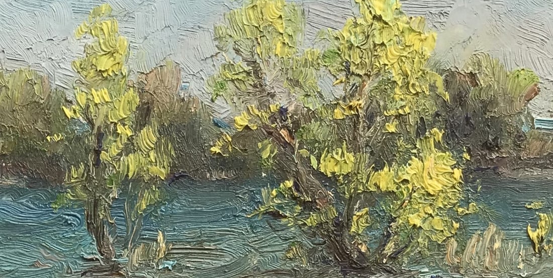 Oil painting Flood Leonid Kuzmenko - 3