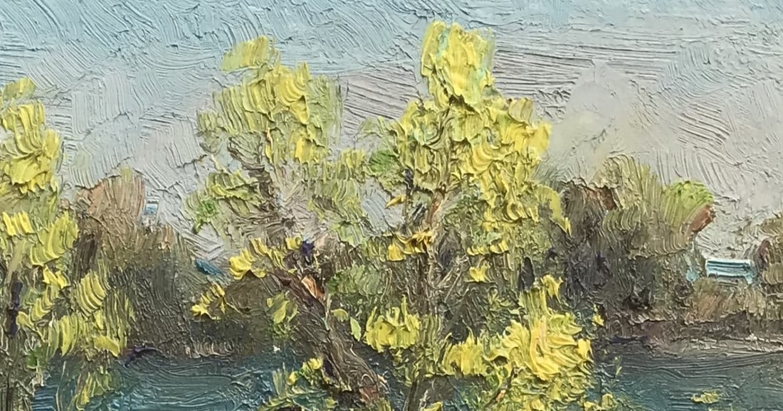 Oil painting Flood Leonid Kuzmenko - 5