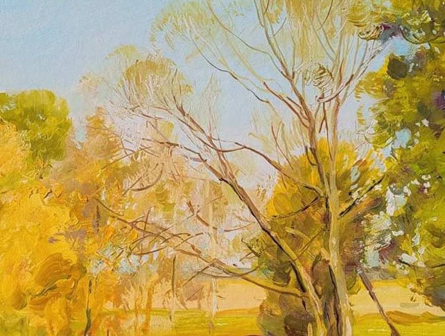 Oil painting warm day Oleksandr Oleksandrovich Nazarenko - 5