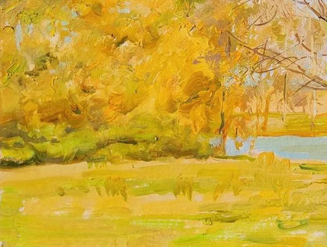 Oil painting warm day Oleksandr Oleksandrovich Nazarenko - 7