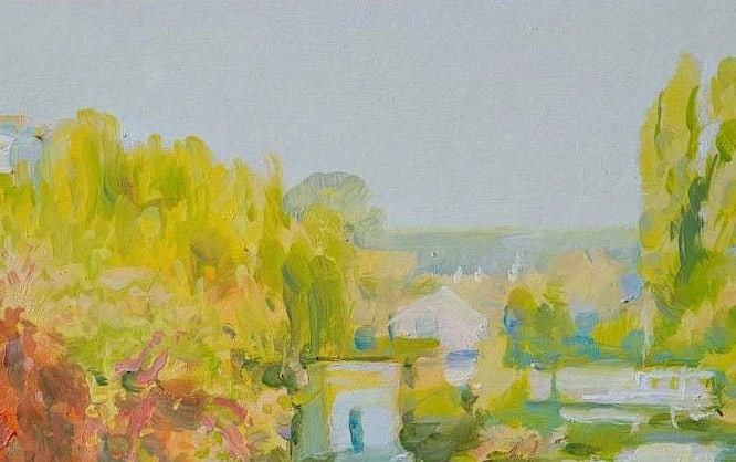 Oil painting Spring Oleksandr Oleksandrovich Nazarenko - 2