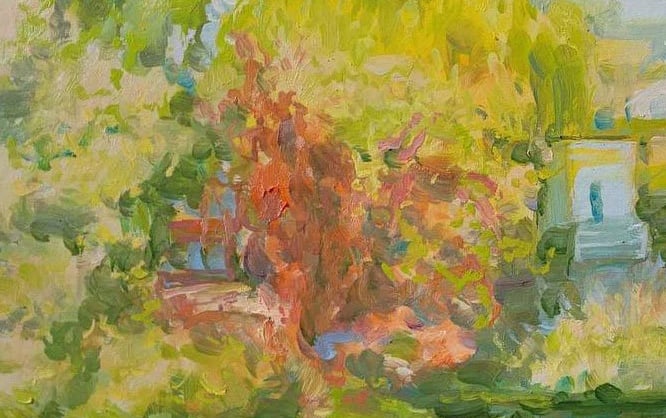 Oil painting Spring Oleksandr Oleksandrovich Nazarenko - 4