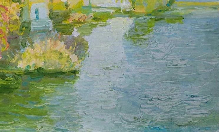 Oil painting Spring Oleksandr Oleksandrovich Nazarenko - 9