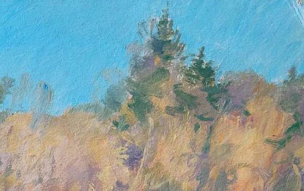 Oil painting March Oleksandr Oleksandrovich Nazarenko - 3