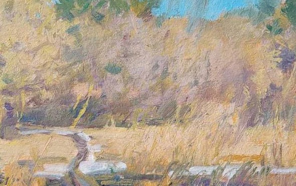 Oil painting March Oleksandr Oleksandrovich Nazarenko - 5