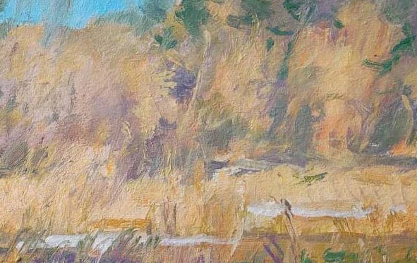 Oil painting March Oleksandr Oleksandrovich Nazarenko - 6