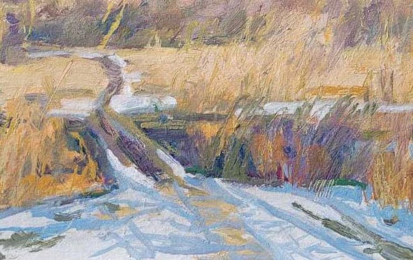 Oil painting March Oleksandr Oleksandrovich Nazarenko - 8