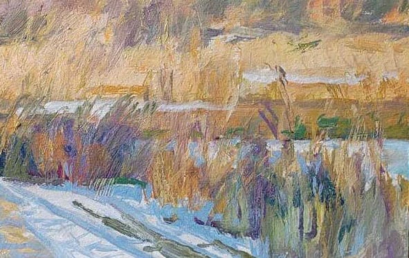 Oil painting March Oleksandr Oleksandrovich Nazarenko - 9