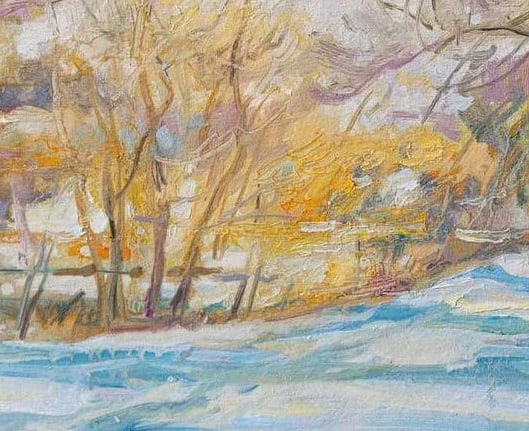 Oil painting Spring Oleksandr Oleksandrovich Nazarenko - 8