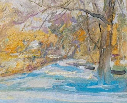 Oil painting Spring Oleksandr Oleksandrovich Nazarenko - 9