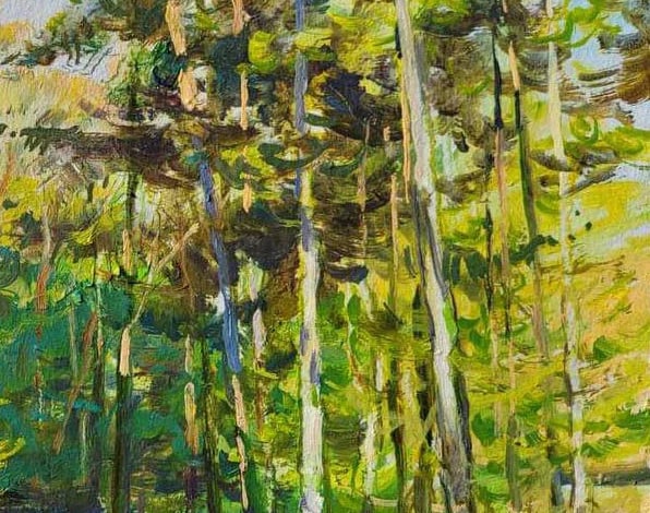 Oil painting In the forest Oleksandr Oleksandrovich Nazarenko - 6