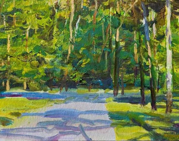 Oil painting In the forest Oleksandr Oleksandrovich Nazarenko - 8