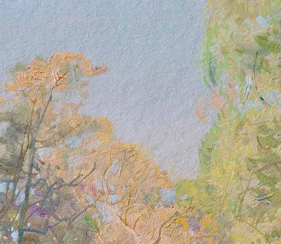 Oil painting warm day Oleksandr Oleksandrovich Nazarenko - 2