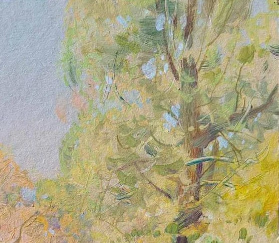 Oil painting warm day Oleksandr Oleksandrovich Nazarenko - 3