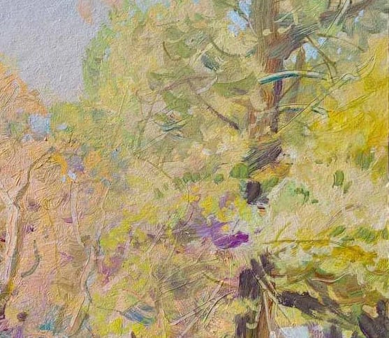 Oil painting warm day Oleksandr Oleksandrovich Nazarenko - 6