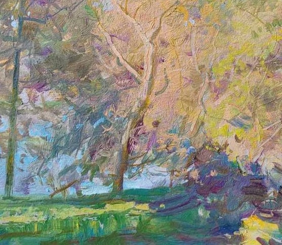 Oil painting warm day Oleksandr Oleksandrovich Nazarenko - 8