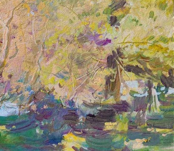 Oil painting warm day Oleksandr Oleksandrovich Nazarenko - 9