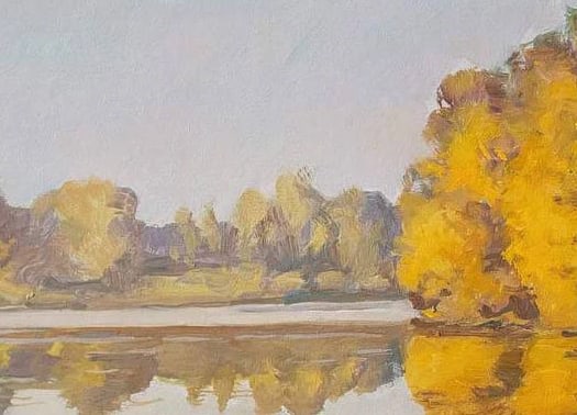 Oil painting Autumn Oleksandr Oleksandrovich Nazarenko - 5