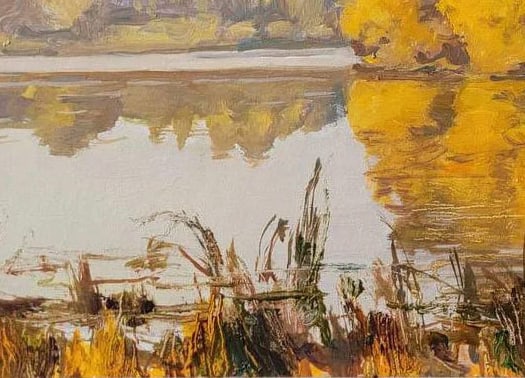 Oil painting Autumn Oleksandr Oleksandrovich Nazarenko - 8