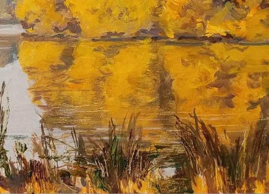 Oil painting Autumn Oleksandr Oleksandrovich Nazarenko - 9