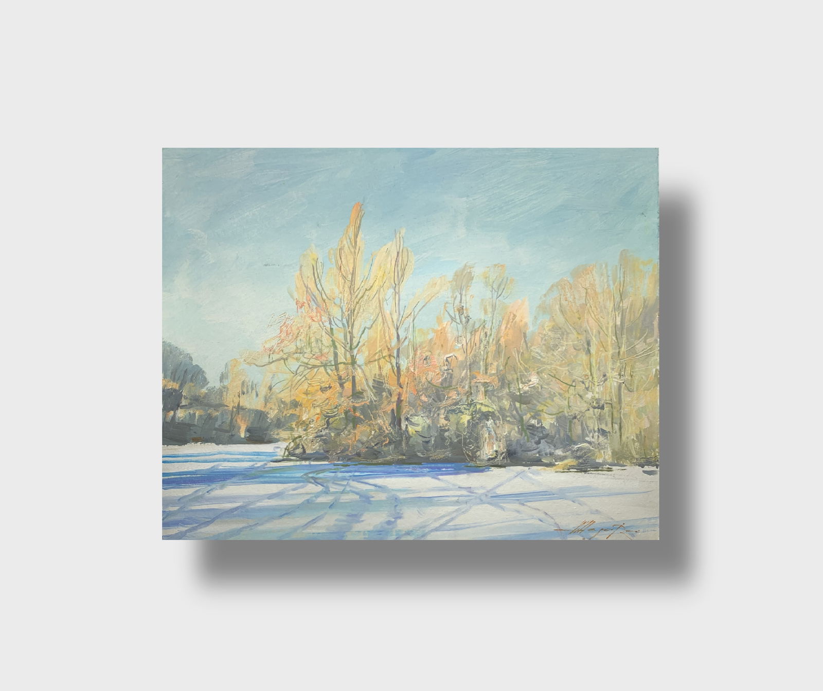 Oil painting Frosty Oleksandr Oleksandrovich Nazarenko - 11