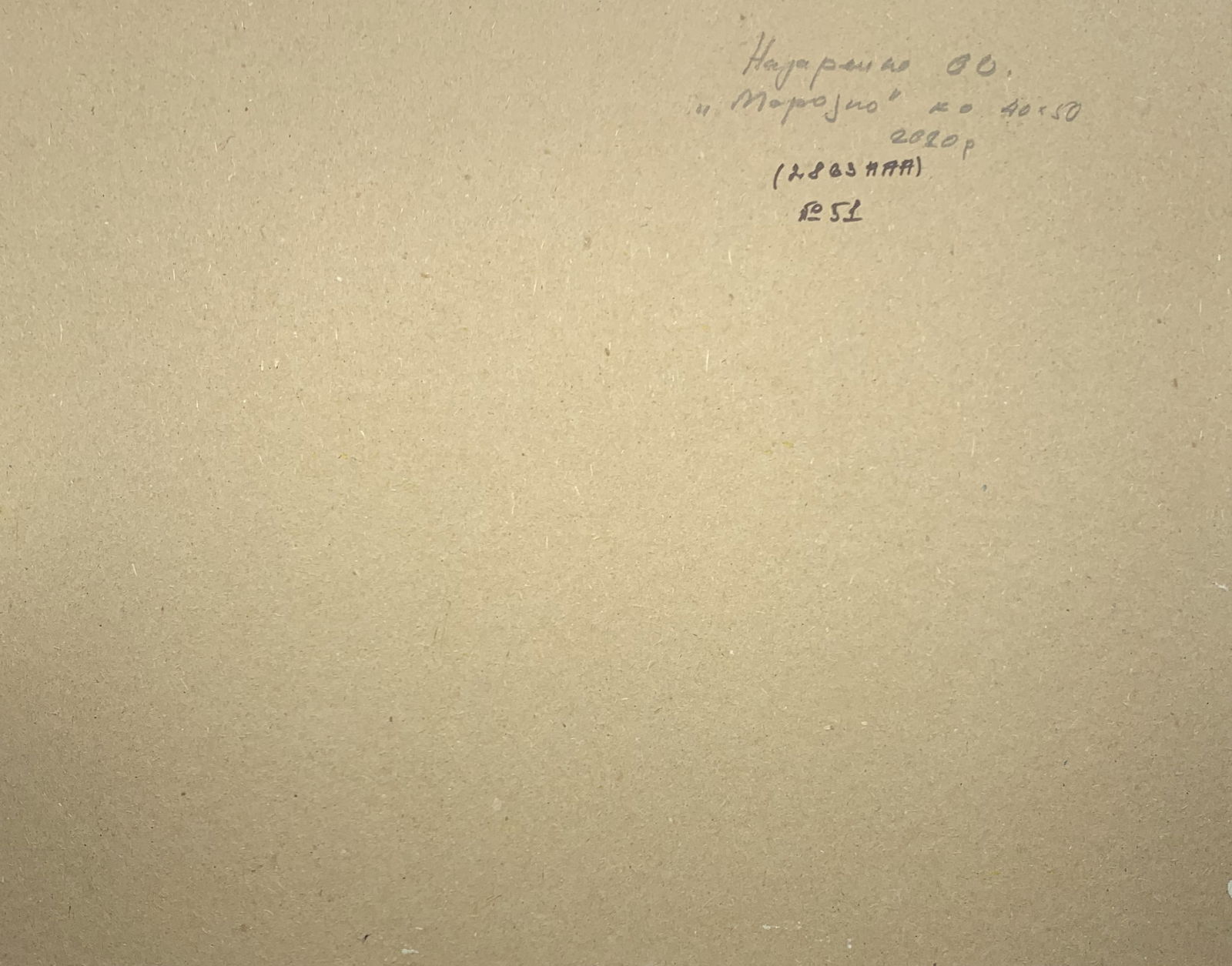 Oil painting Frosty Oleksandr Oleksandrovich Nazarenko - 2