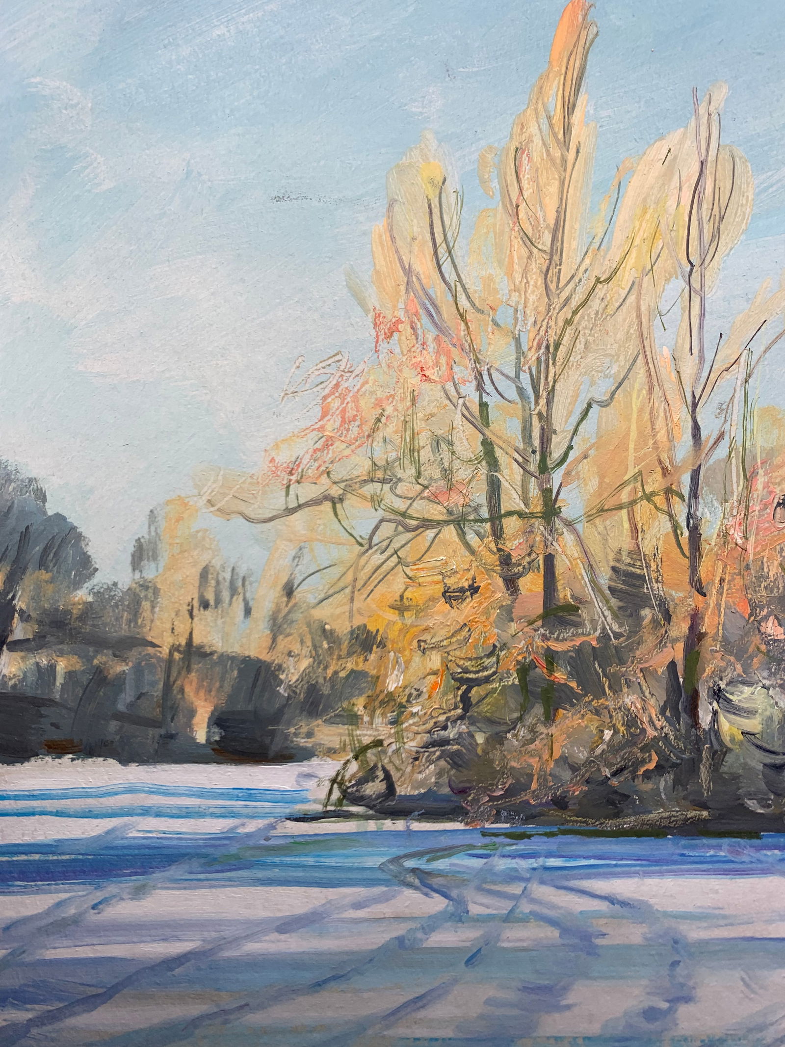 Oil painting Frosty Oleksandr Oleksandrovich Nazarenko - 4