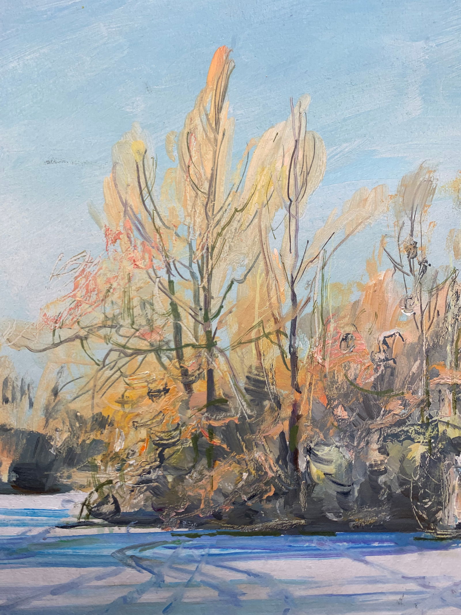 Oil painting Frosty Oleksandr Oleksandrovich Nazarenko - 5